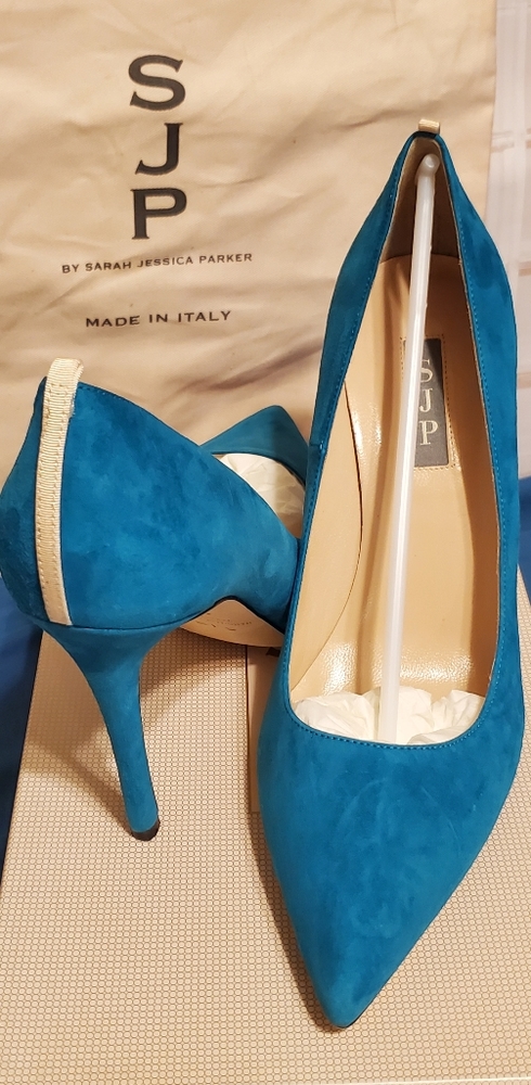 SJP Classic Suede Pump- Fawn